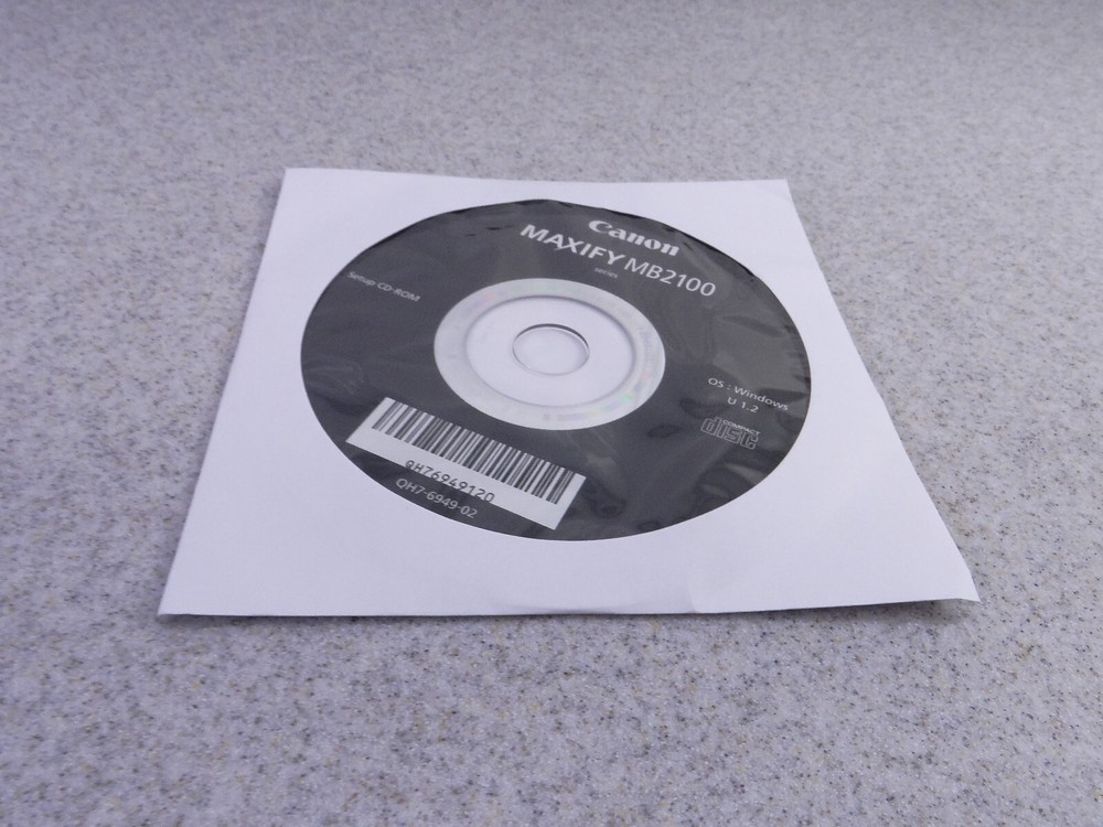 Setup SOFTWARE for CANON Maxify MB2100 Printer Software