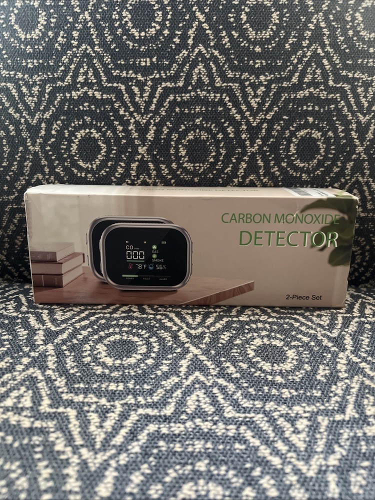 carbon monoxide detector 2 Piece