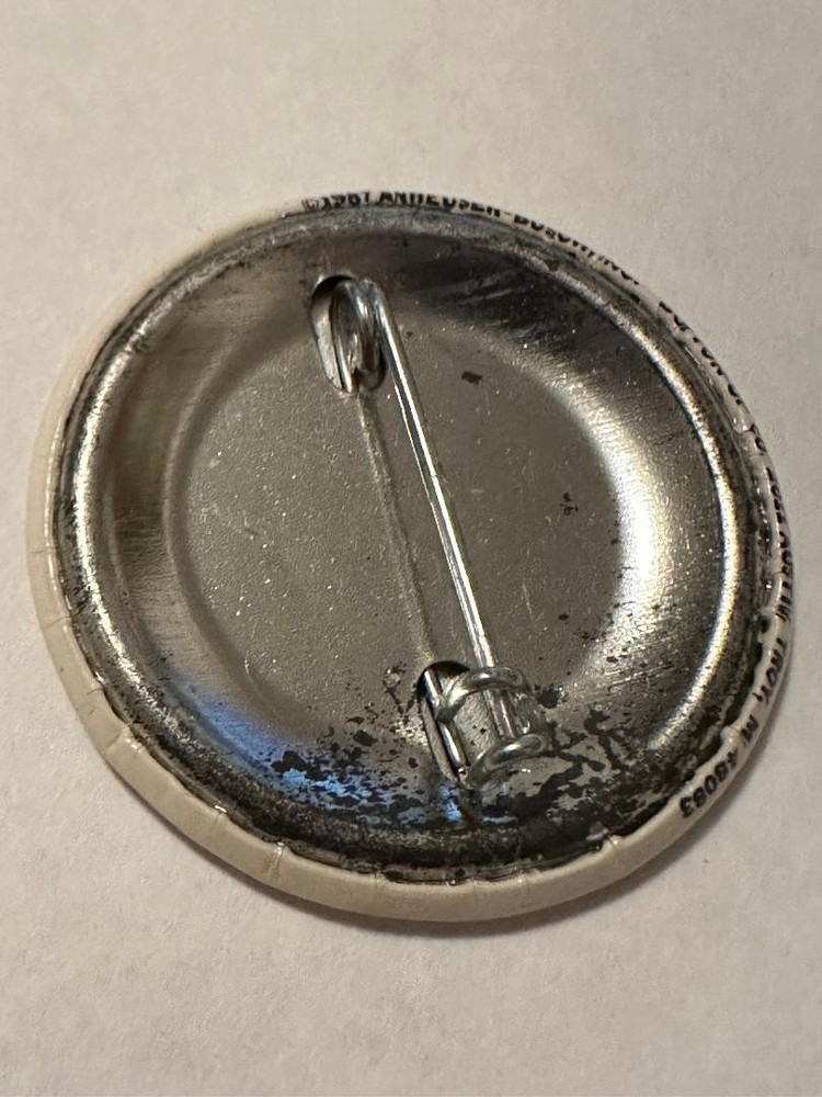 Vintage 1987 Bud Light "Spuds MacKenzie" Pinback Button