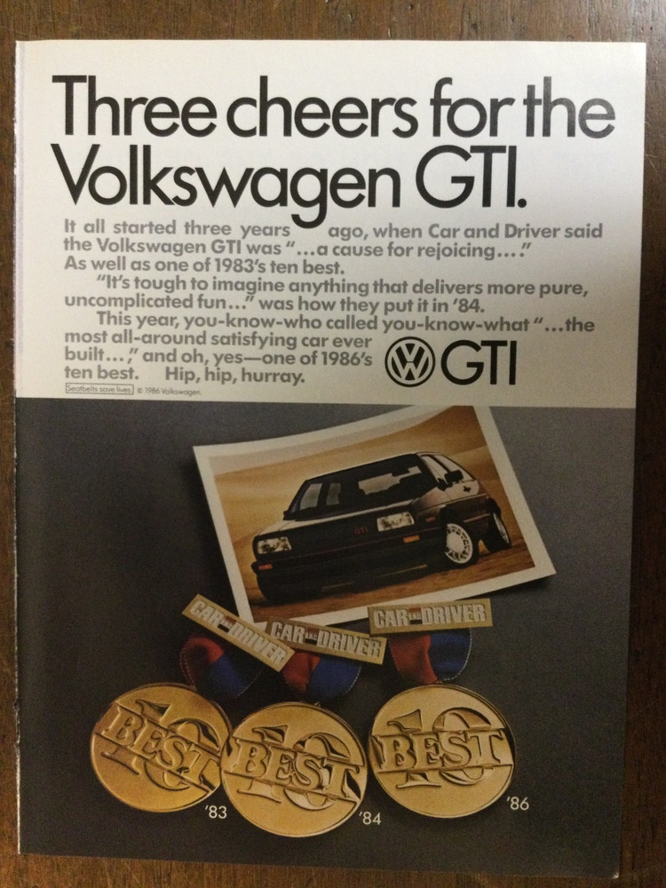 Misc 6718 Article 1986 Volkswagen GTI