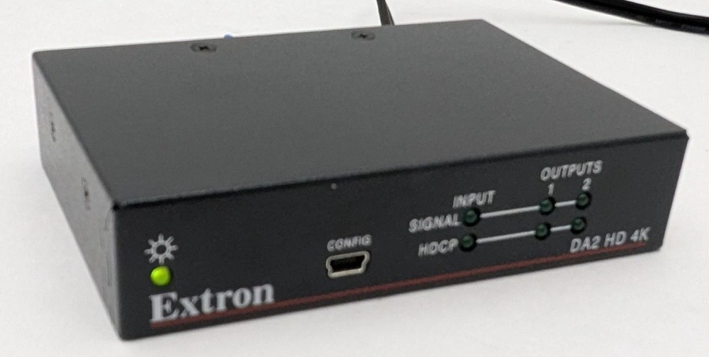 Extron Electronics DA2 HD 4K PLUS 2-Port Output Distribution Amplifier
