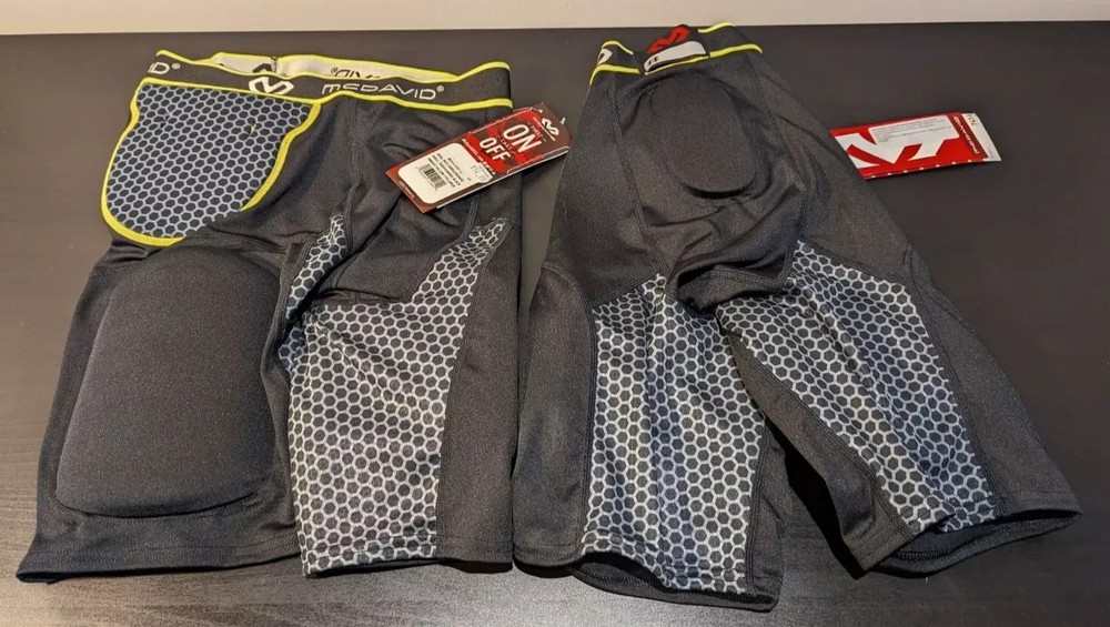 McDavid Rival Integrated Girdle with Hard Shell Thigh Guards - Youth medium