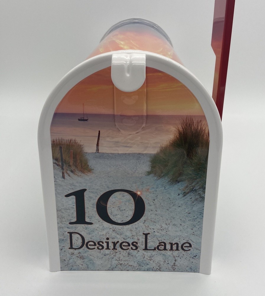 Beach Decor Custom Mailbox - Personalized gift for her