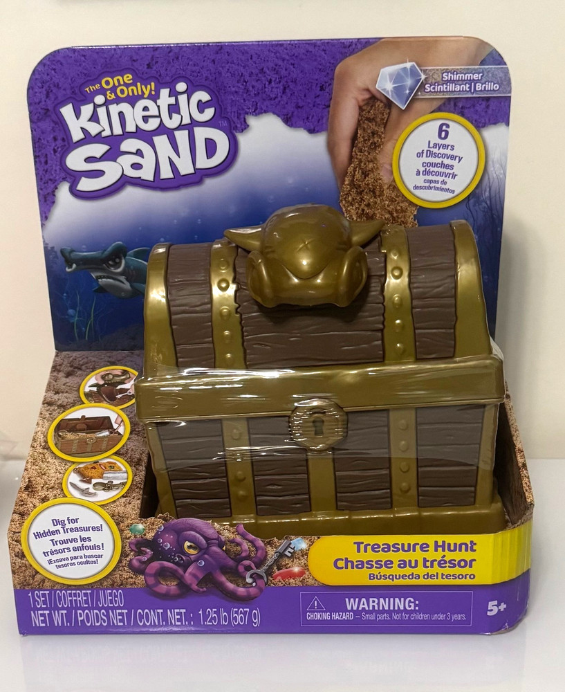 Kinetic Sand Treasure Hunt