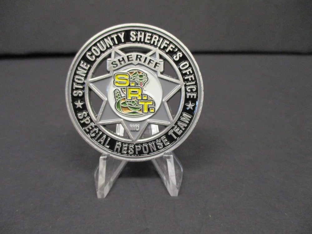 STONE COUNTY, AR SHERIFF OFFICE SRT UNIT CHALLENGE COIN