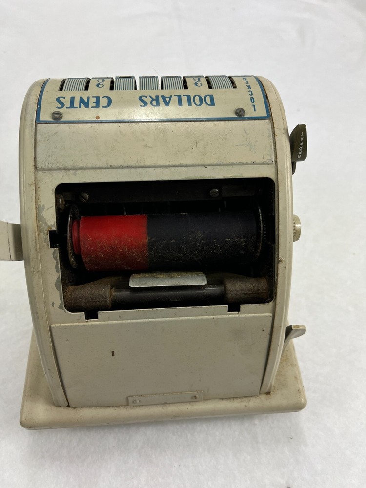 Vintage Paymaster Check Writer Machine Series S-1000