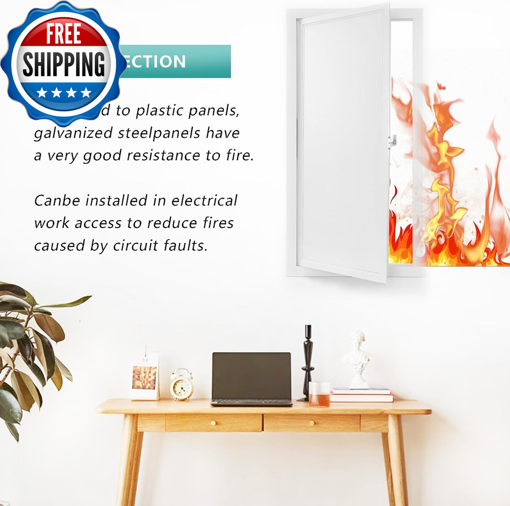 Thicken 1Mm Metal Access Panel 14 X 29 Access Panel with Screwdriver Latch...