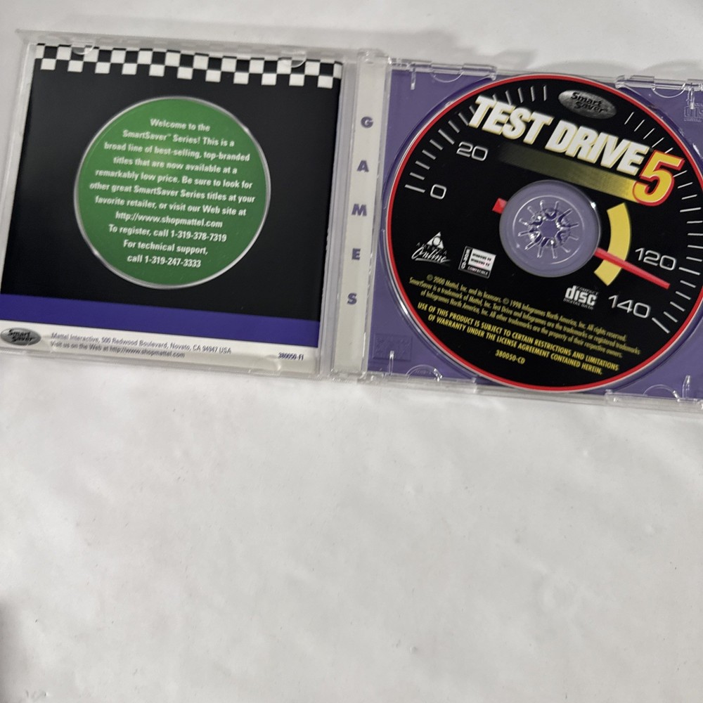 Test Drive 5 PC CD-ROM Computer Game Windows 95 98 PC CID (7)