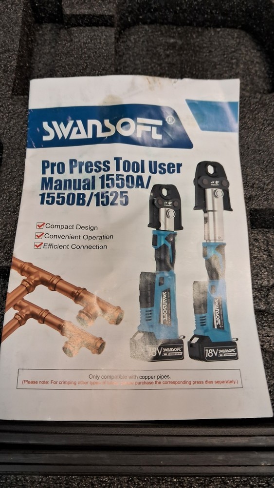 Swansoft Hydraulic Press Tool SW-PRESS-1550B