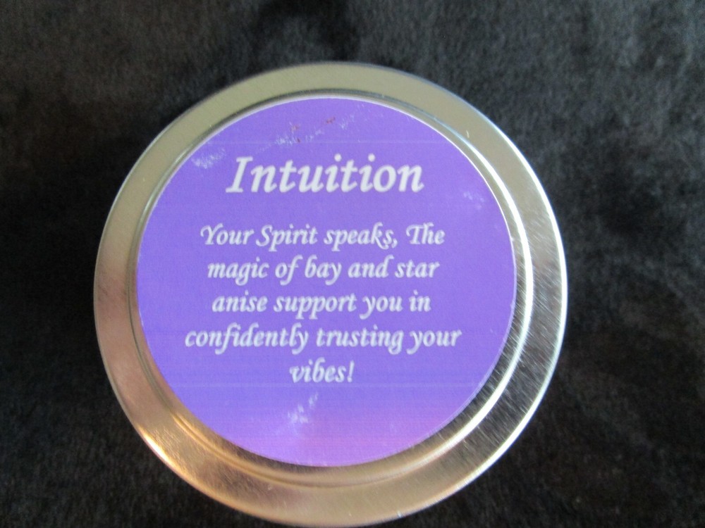 Intuition Candle In a Tin