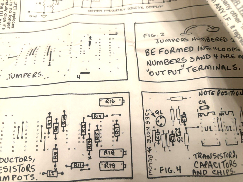 SCIENCE WORKSHOP SW-6007 CENTER FREQUENCY READOUT CIRCUIT - KIT - UNBUILT NOS