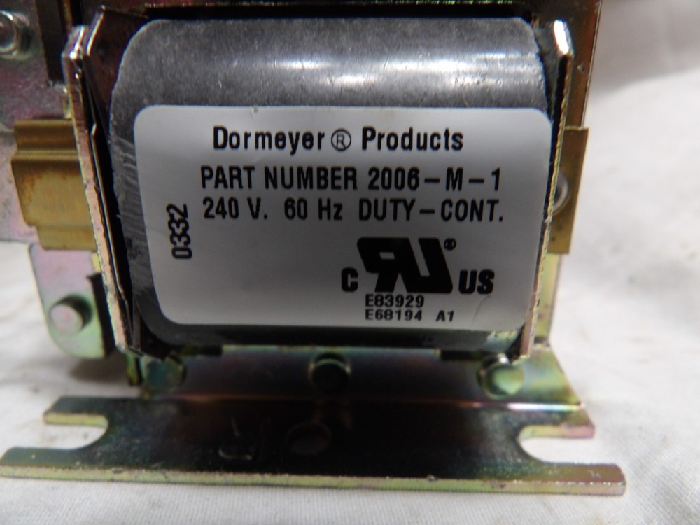 Dormeyer Solenoid 2006-M-1
