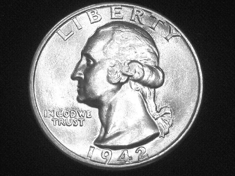 1942 Washington Quarter --- Gem Uncirculated