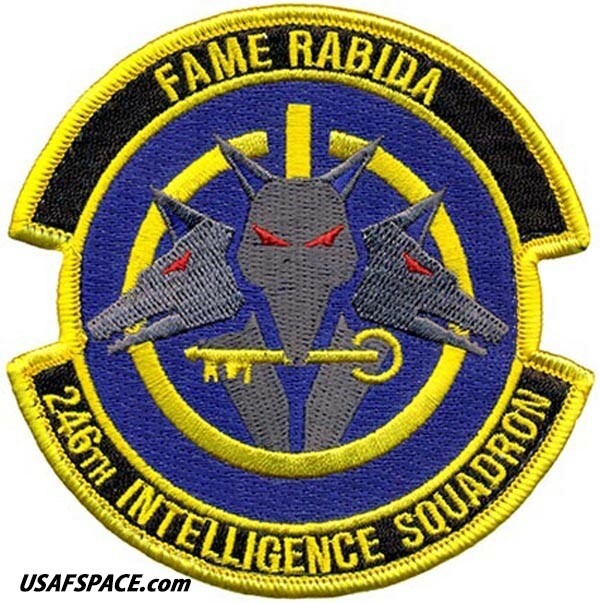 USAF 246TH INTELLIGENCE SQ- Berry Field ANGB, TN - ORIGINAL VEL PATCH