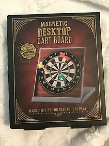 The Original Fun Workshop Magnetic Desktop Dart Board