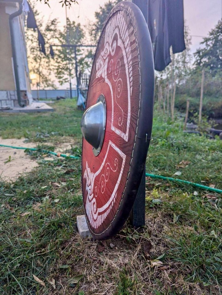 Viking Boar Battle Shield Viking Armor Shield Medieval Shield Custom Shield