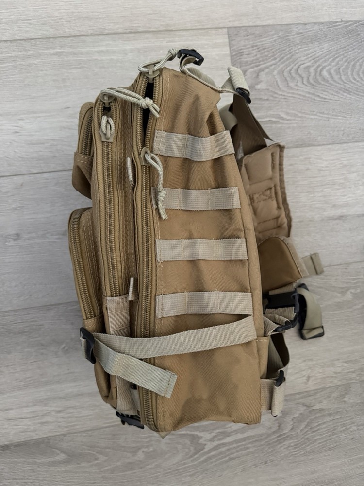 Tactical Backpack MOLLE Military Assault Pack Coyote Tan NEW