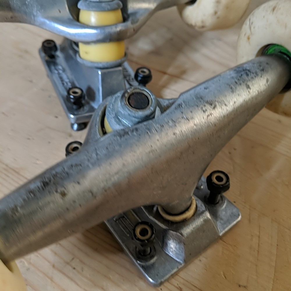 Bullet skateboard trucks with wheels 5"