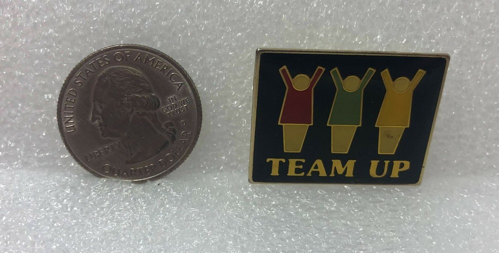 Team Up Pin