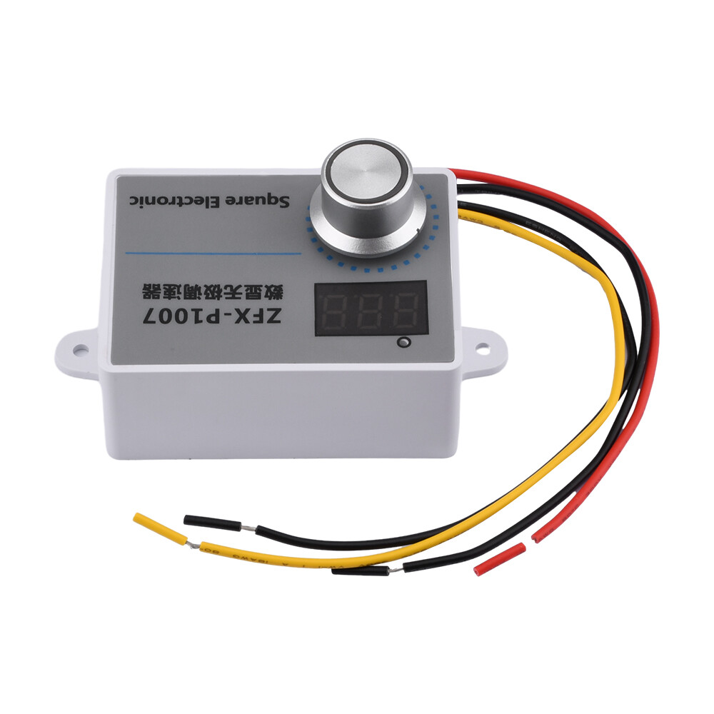 500W Adjustable AC 220V Speed Controller Digital Motor Reducer Speed Regulator