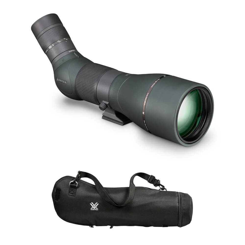 Vortex RAZOR HD 27-60X85 ANGLED Spotting Scope w/ PADDED STORAGE CASE