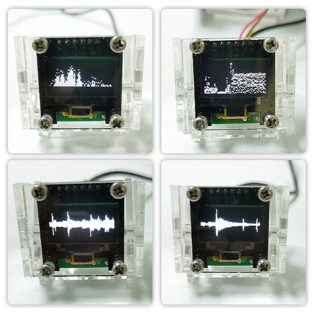 Stereo Audio Level Indicator VU Meter Music Spectrum Display Analyzer Amplifiers