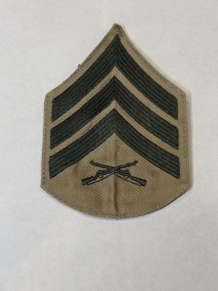 Used US Marine SERGEANT E-5 Rank Large Chevron