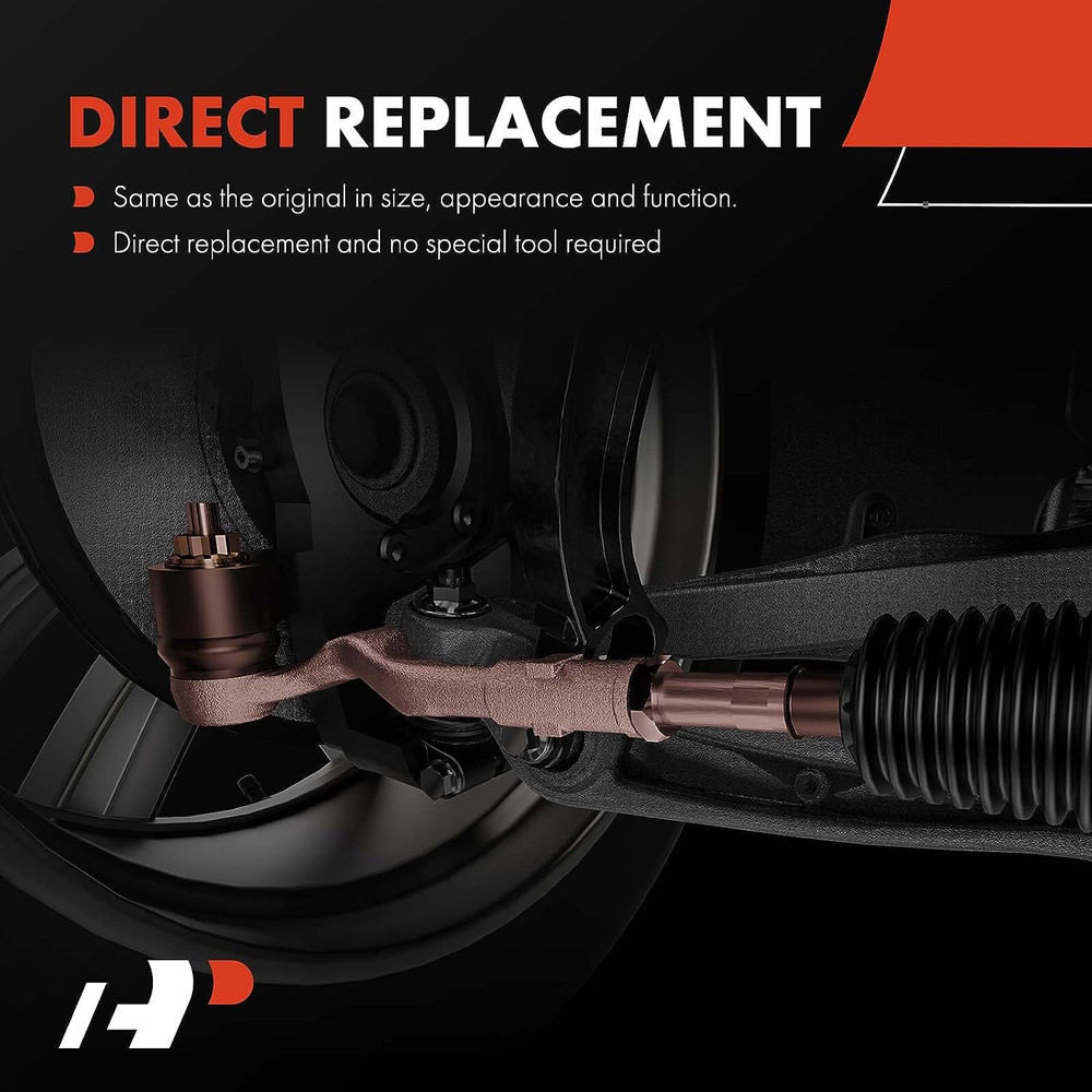 Front Outer Tie Rod Ends 2PC for Honda Element 2003-2011 & Acura RSX 2002-2006
