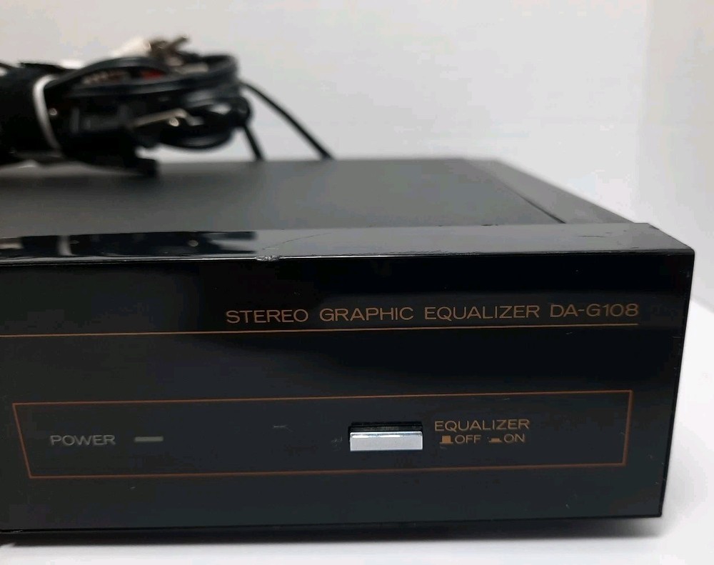 Mitsubishi DA-G108 Stereo Graphic 7-Band Equalizer: Untested