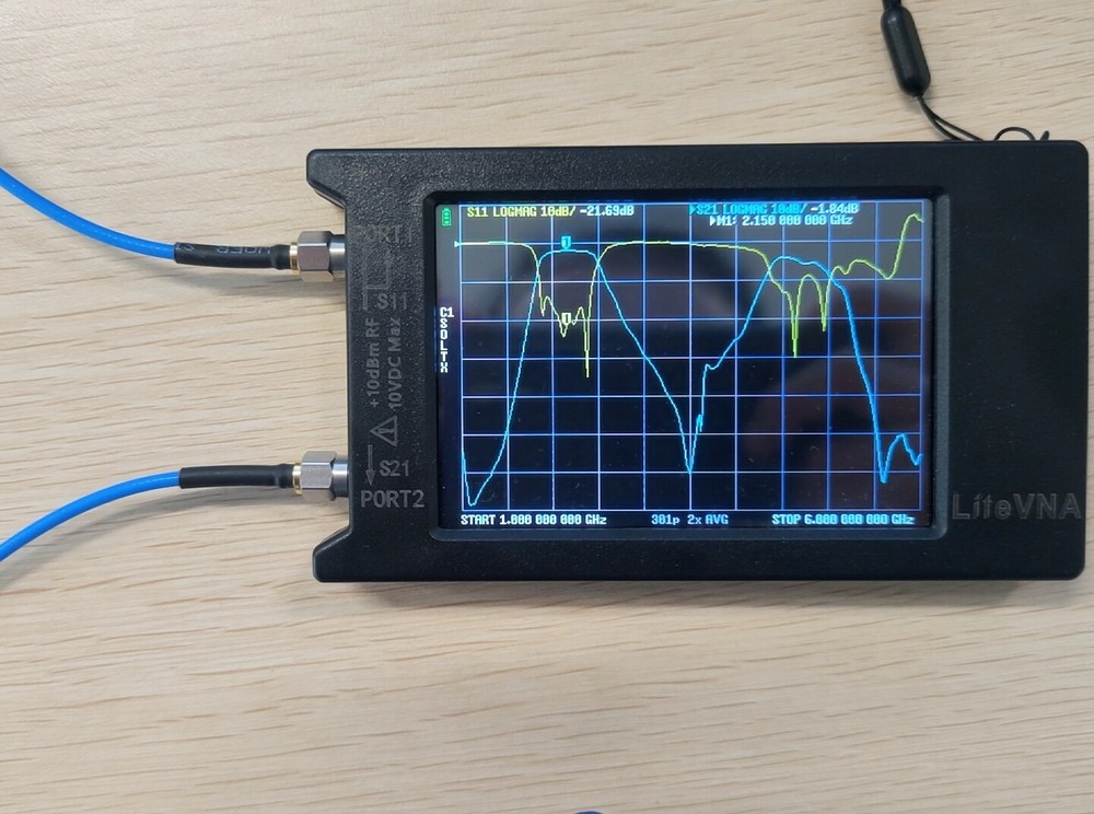 50KHz-6.3GHz LiteVNA-64 VNA Analyzer Vector Network Analyzer Antenna Analyzer