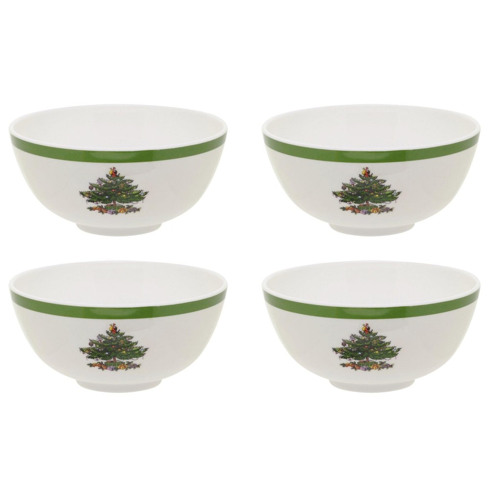 Spode Christmas Tree 12-Piece Dinnerware Set, Service for 4 - Dishwasher Safe