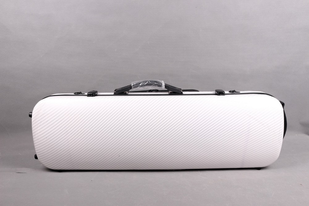 4/4 Size Violin hard case Carbon Fiber Oblong Case with Code Lock and Backstraps