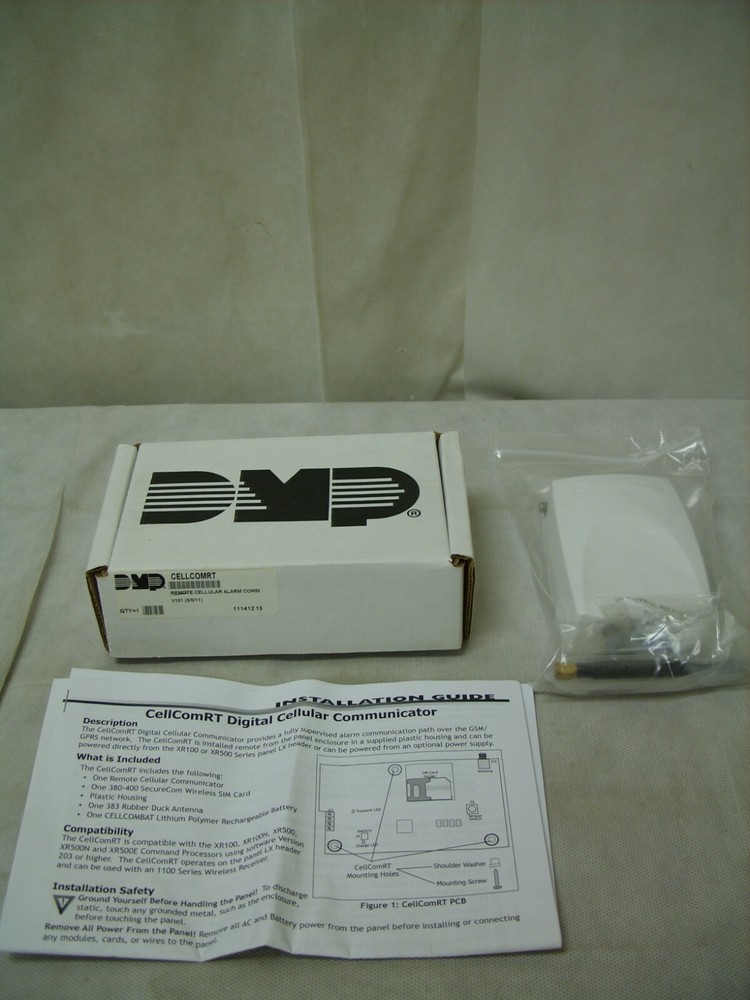 DMP CellComRT REMOTE CELLULAR SECURITY ALARM COMMUNICATOR - New Old Stock