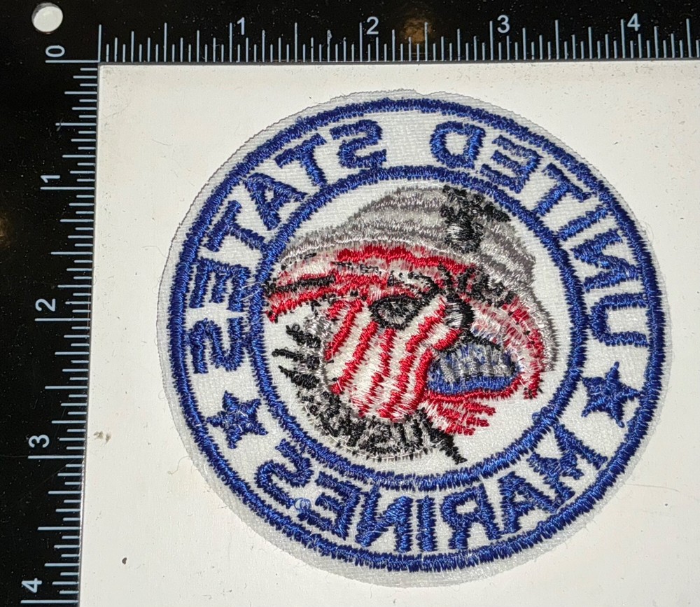 Vintage USMC US Marine Corps Devil Dog PX Patch