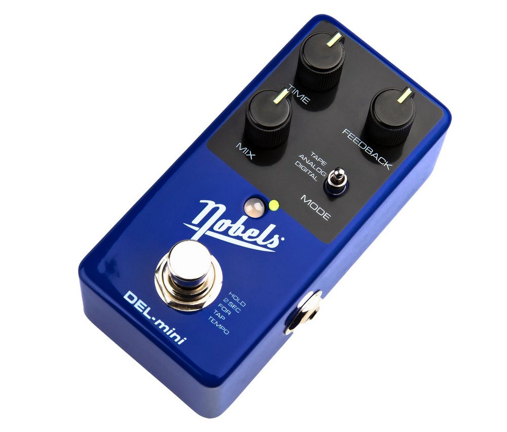 Nobels DEL-mini Delay pedal