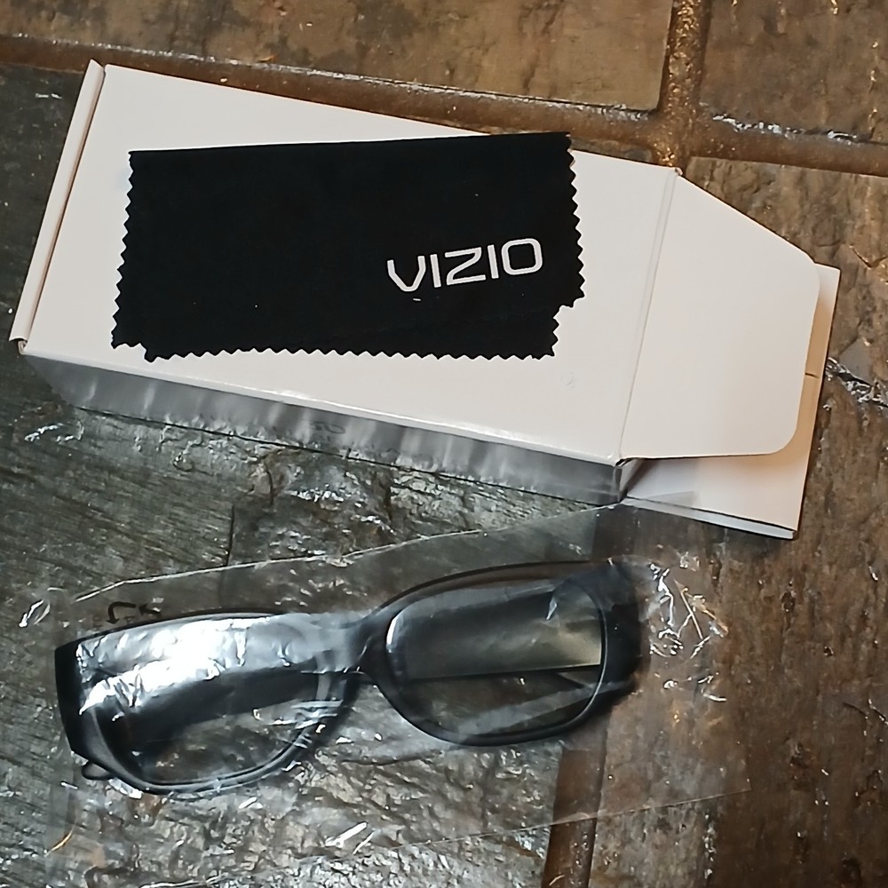 Vizio 3D Glasses 1 Pair Black