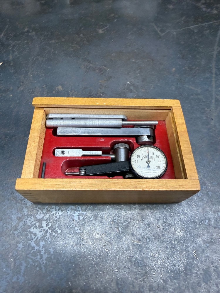Vintage Micro Master Dial Indicator V-69 Dial Indicator