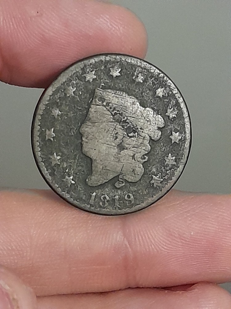 1819 Coronet Head Large Cent