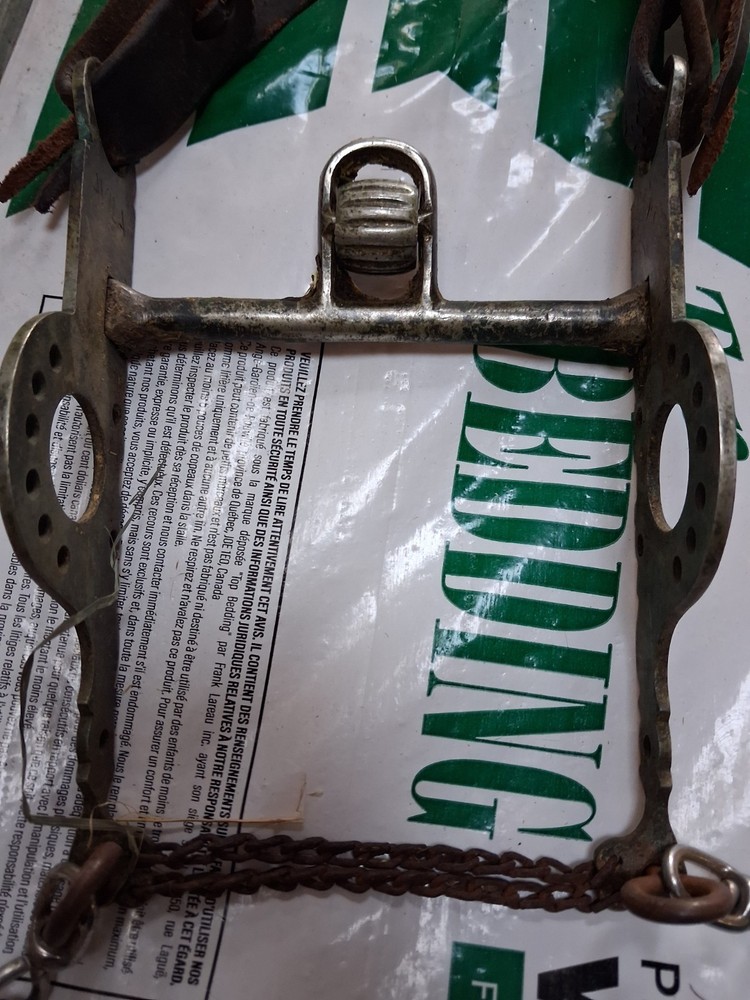 Bob Avila half breed Santa Barbara bridle bit