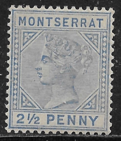 MONTSERRAT    SC8      SG10     MINT LIGHTLY HINGED