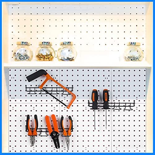 4 Pack Pegboard Screwdriver Holders Pegboard Utility Tool Pliers Hooks