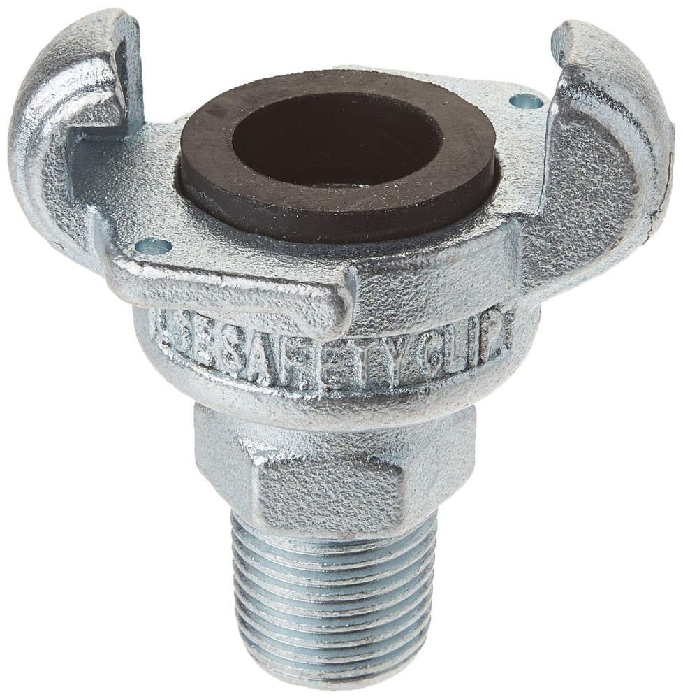 Milton 1863-6 1/2" MNPT Twist Lock Universal Coupler