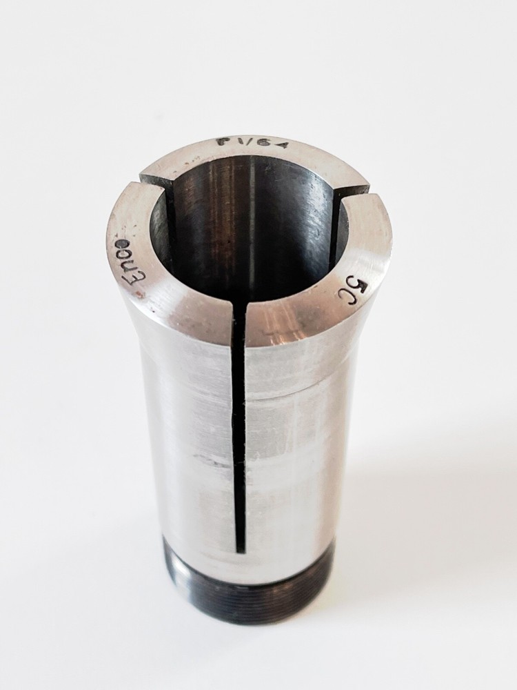 1-1/64" ENCO 5C Round Collet External & Internal Threads USA