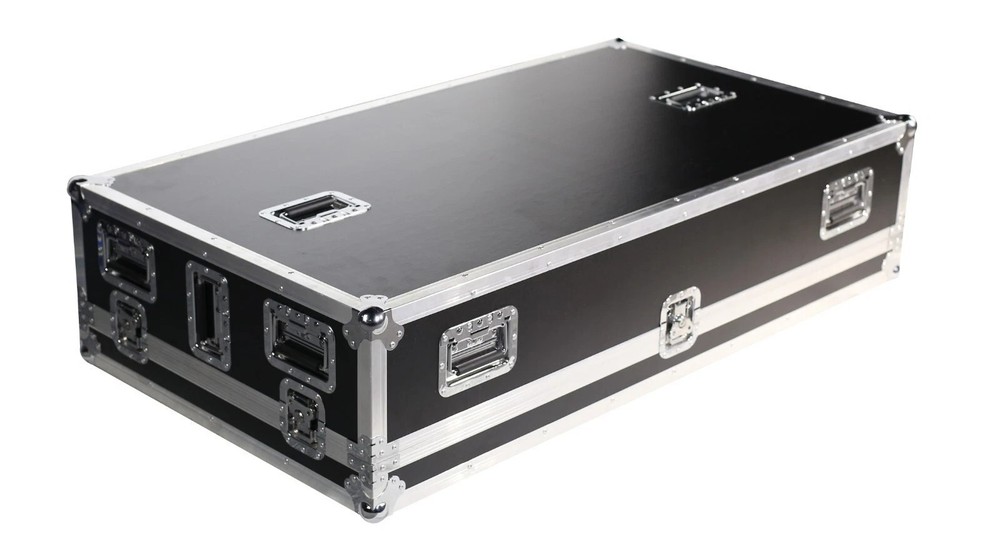 folding display T2 DMX controller RGB led motorized fader light console +case