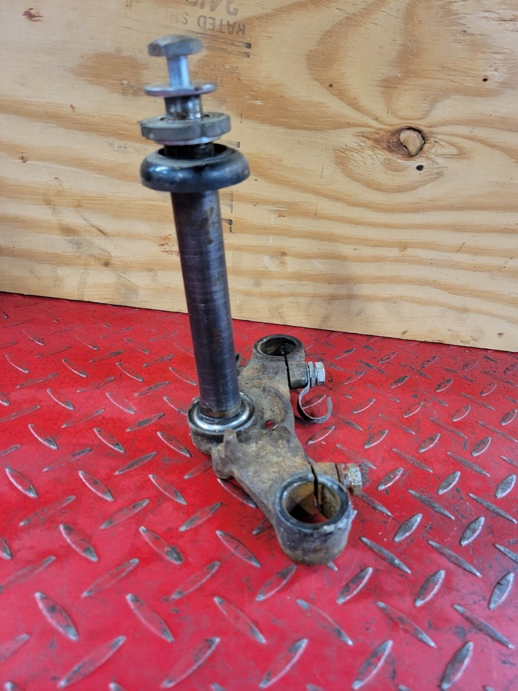 1974 Suzuki TS125 Lower Triple Tree Assembly