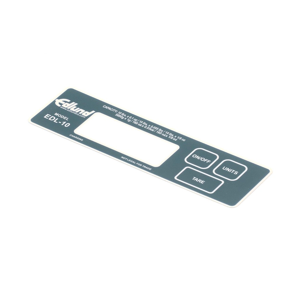 Edlund Decal, Edl-10 D042 - Genuine OEM Replacement Part