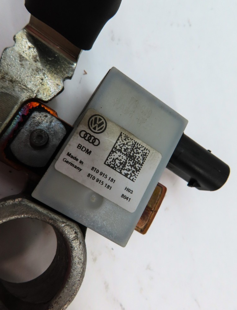 2016 AUDI A4 (B8 8K) 2.0L (CAED) ENGINE NEGATIVE BATTERY TERMINAL CABLE WIRE