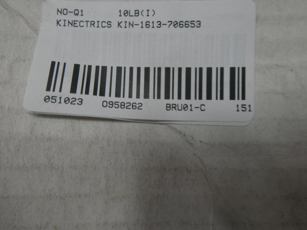 Kinectrics KIN-1613-706653 Ratio Panel Meter