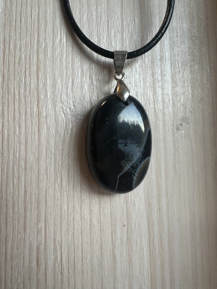 crystal necklace multi colored