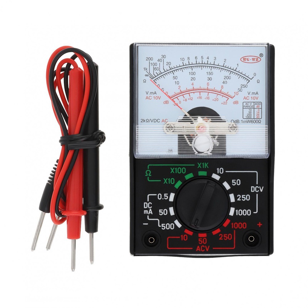 AC DC Voltage Analog Pointer Volt Meters and Multimeters Testing Instrument